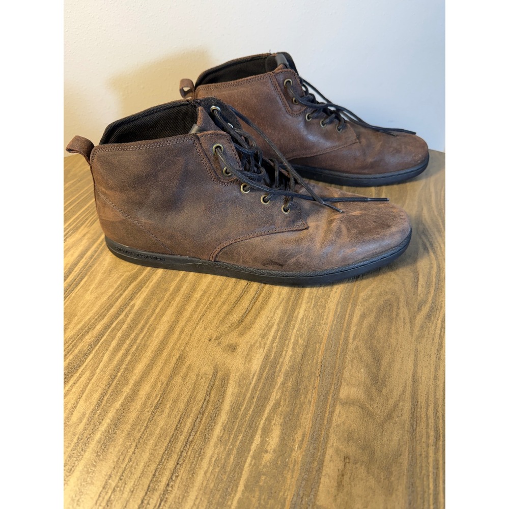 Creative Recreation Kaplan Mid Boots Mens 10.5 Chocolate Brown Leather Chukka